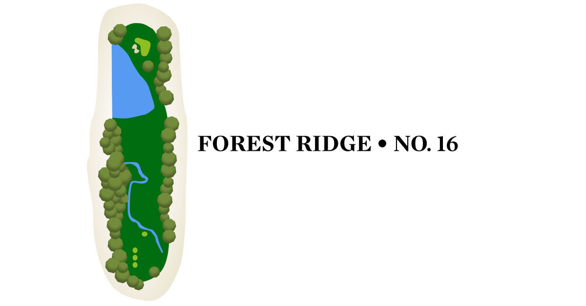 No. 16 at Forest Ridge (par-4, 401 yards)